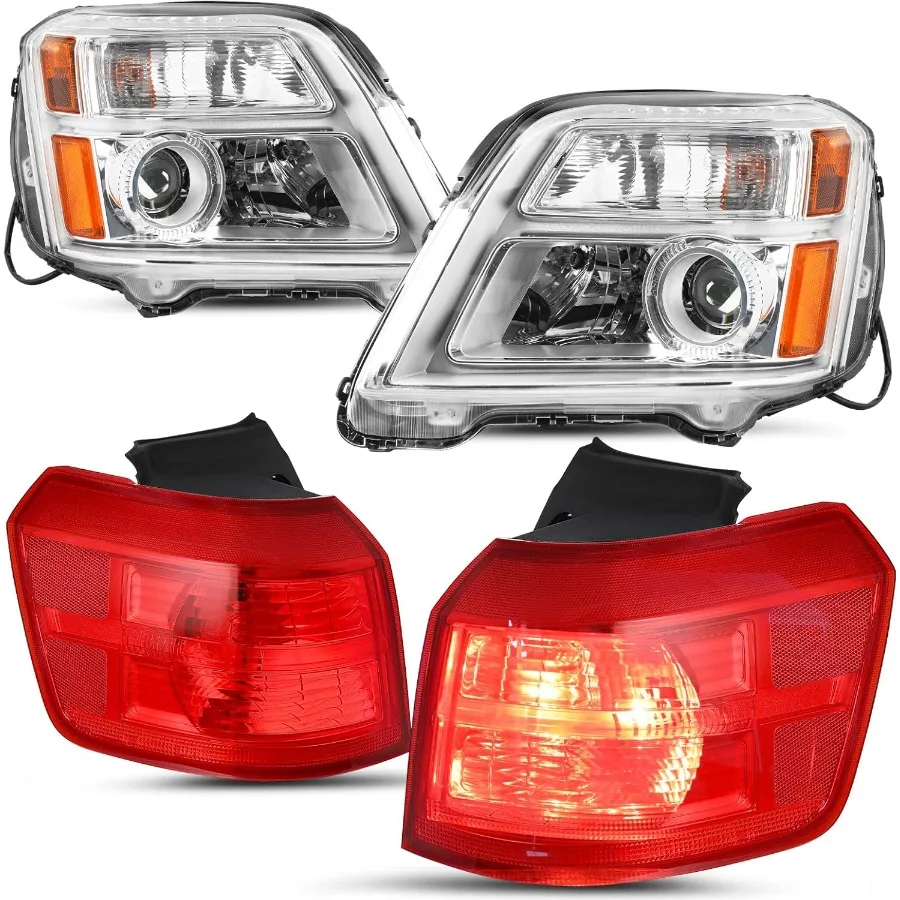 

Совместим с галогенной фарами GMC TERRAIN 20102015, заводскими задними фарами в сборе, замена внешнего заднего фонаря в стиле OE.