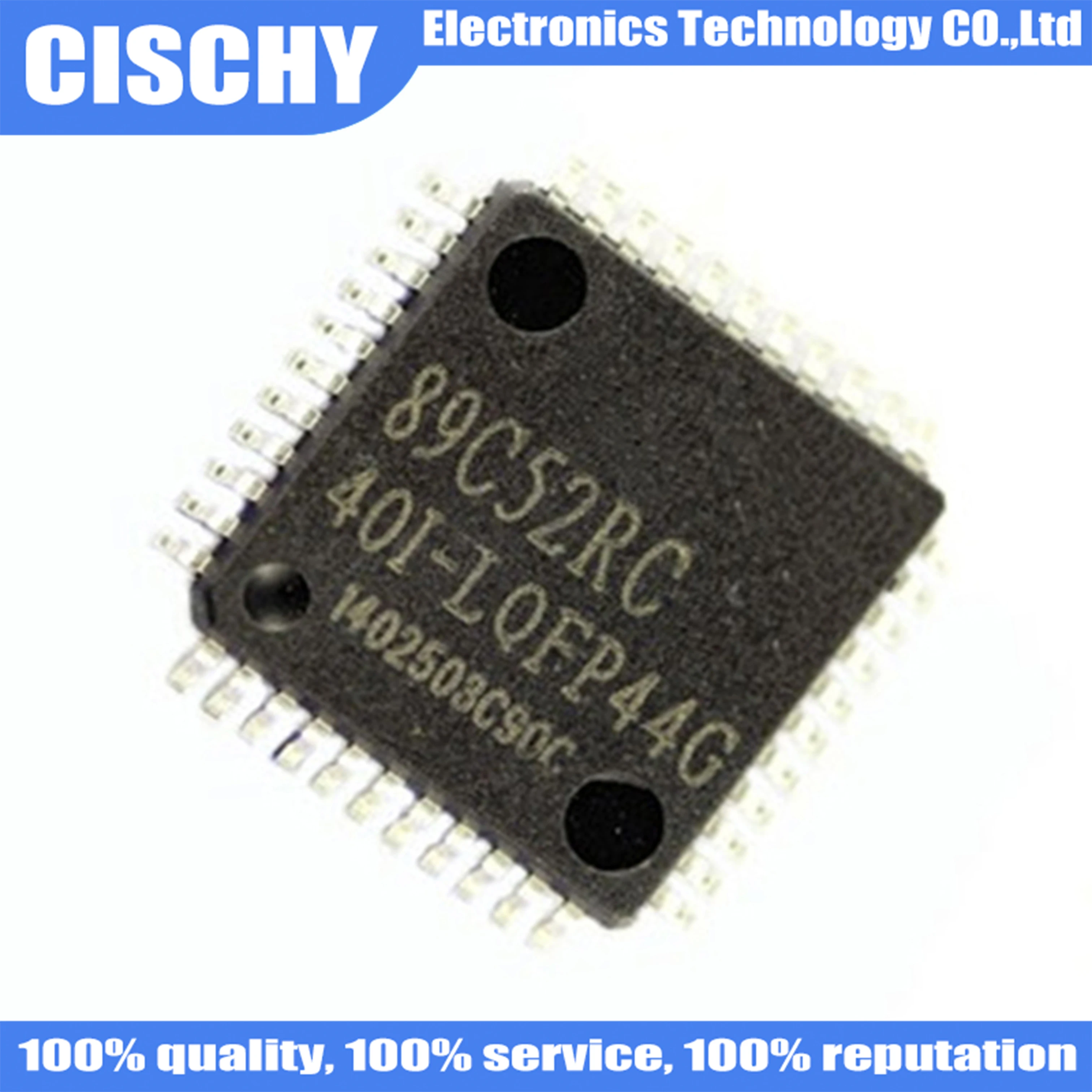 1PCS/lot STC89C52RC-40I-LQFP44G STC89C52 STC89C52RC-40I LQFP44 In Stock