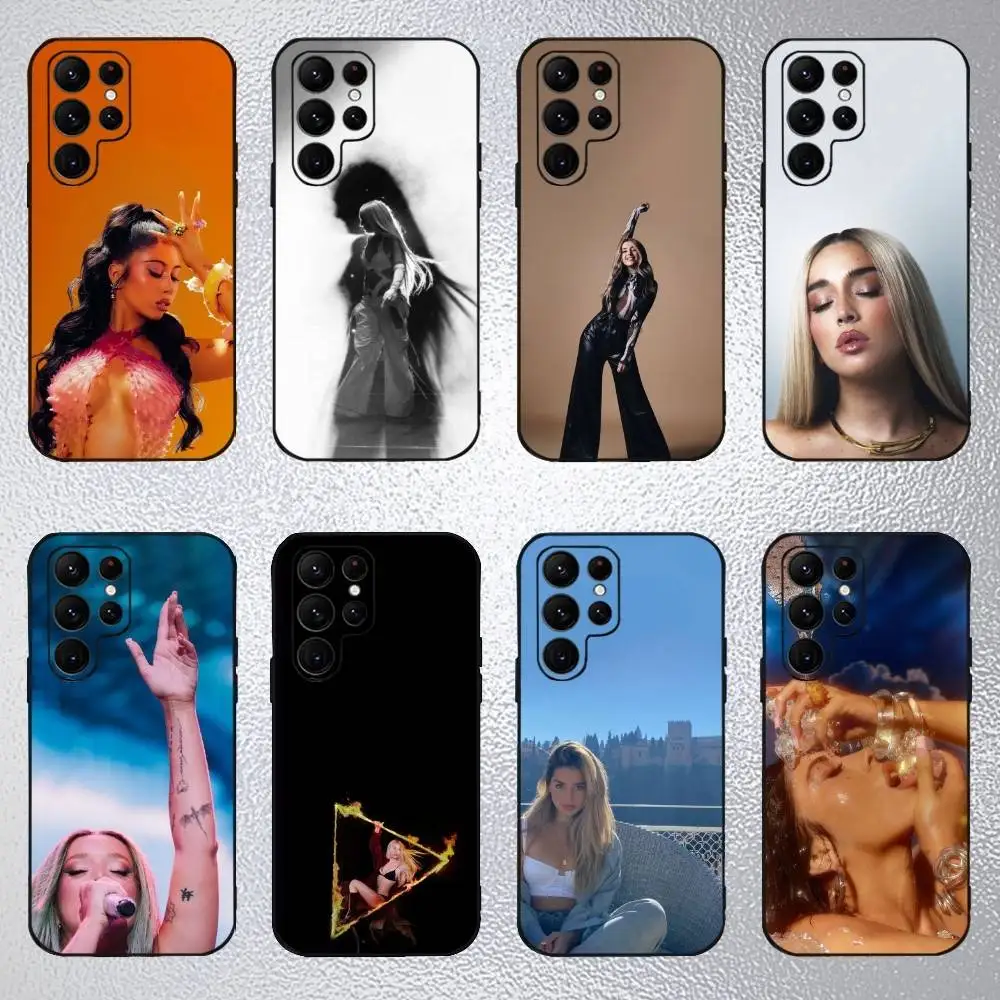 

L-Lola Singer Indigo Phone Case For Samsung S25,S24,S23,S22,S21,S20,Plus,Fe,Lite,Others Black Cover