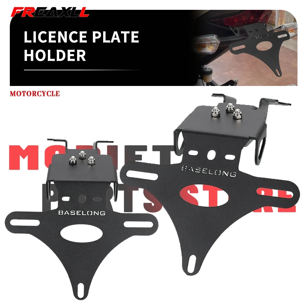 

Rear License Plate Bracket Holder For Yamaha Tracer 9 GT+ Tracer 700 900 7 GT 2018-2025 Fender Eliminator Tail Tidy 2024 2023
