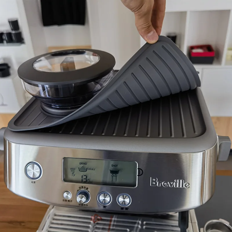 

Силиконовый коврик для кофе для кофемашины Breville 870/880/878, противоскользящий пыленепроницаемый коврик, столешницы, аксессуары для кофе