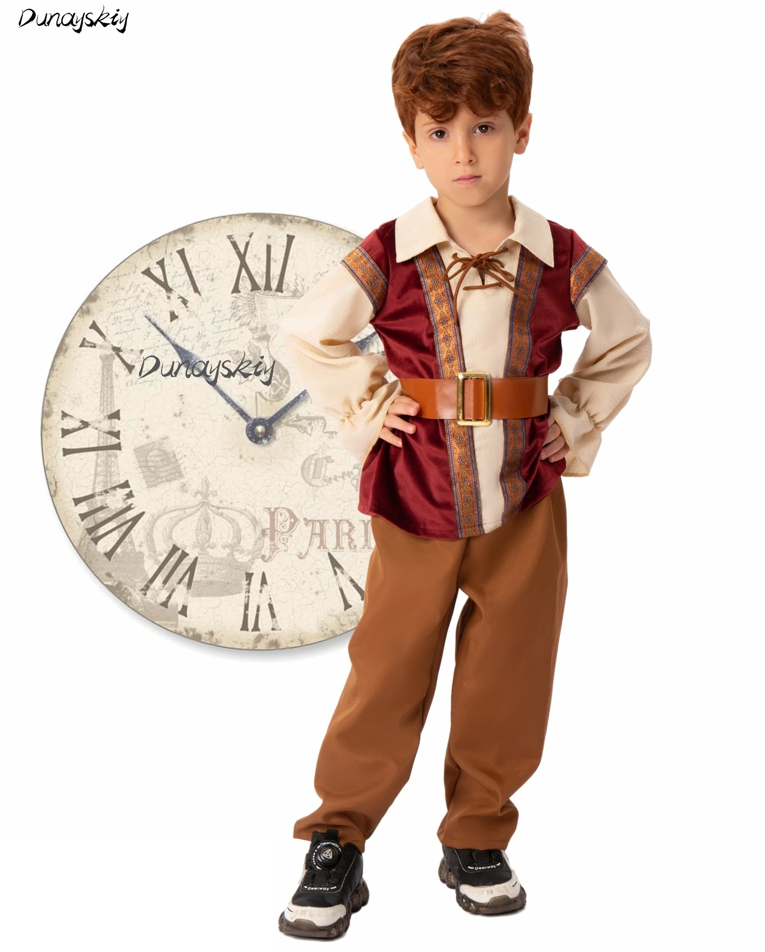 Medieval Vintage Townsfolk Cosplay Costume Set Peasant Renaissance Village Suit Dress Up Halloween Christmas Costumized