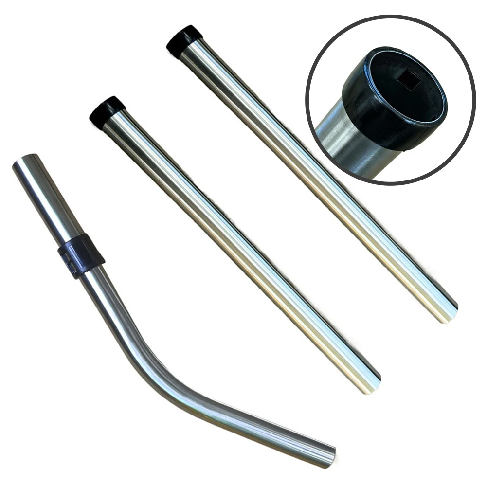 

3pcs/set Elbow And Straight Pipes For 32mm For Numatic For Henrry Machines Stainless Steel Metal Extension Tube Extension Rod