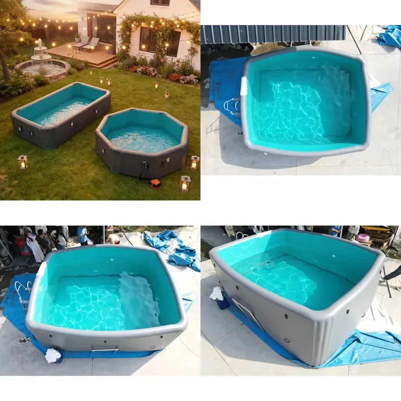 Giant Durable Outdoor Inflatable PVC Swimming Pool