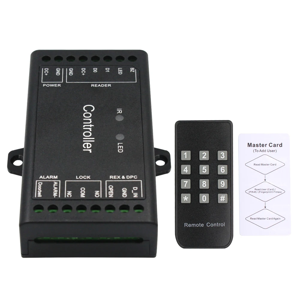 Sboard Mini Size Single Door 5G Wifi Tuya App Remote Control Access Control Panel Board 12V Wiegand 26~44 bits Input 1000 user