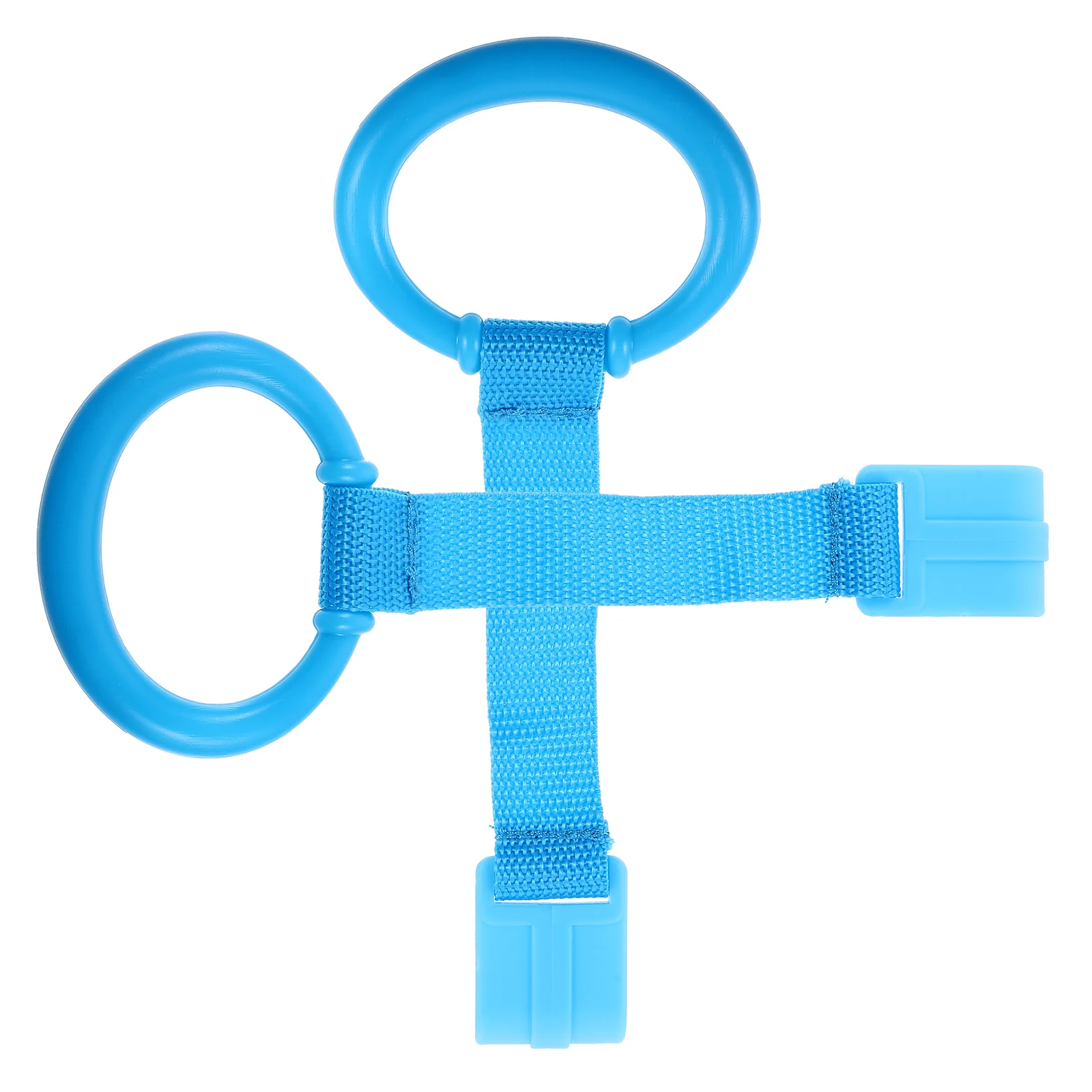 

2Pcs Learning Standing Pull Ring for Infant Bed Hand Grip Motor Skills Development Cute Nursery Cot Ring Easy Carry