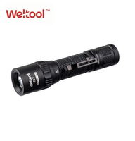 Weltool T17 Iron face eye durable tactical flashlight 600 lumen constant bright, do not drop gear is not hot