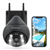 VSTARCAM 4MP Security Camera Outdoor, 2.5K HD, 360 View, PTZ, Motion& Siren, 2-Way Audio, Full Color Night Vision, Waterproof