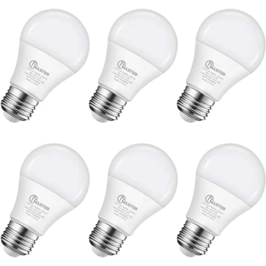 A19 LED Light Bulb, 75W Equivalent LED Bulb, 11W, 1100 Lumens, Non-Dimmable Light Bulbs, CRI 85+, No Flicker E26 Base Bulbs for