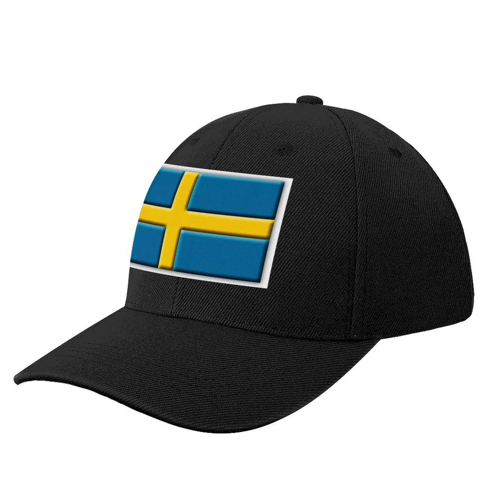 

Sweden 3D Flag Baseball Cap Military Cap Man sun hat hard hat Luxury Hat Luxury Woman Men's