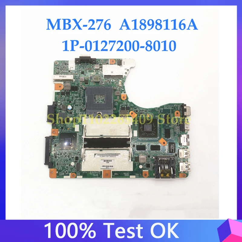 

Mainboard For SONY MBX-276 Laptop Motherboard 1P-0127200-8010 A1898116A With SLJ8E HM76 216-0833000 GPU 100% Full Working Well