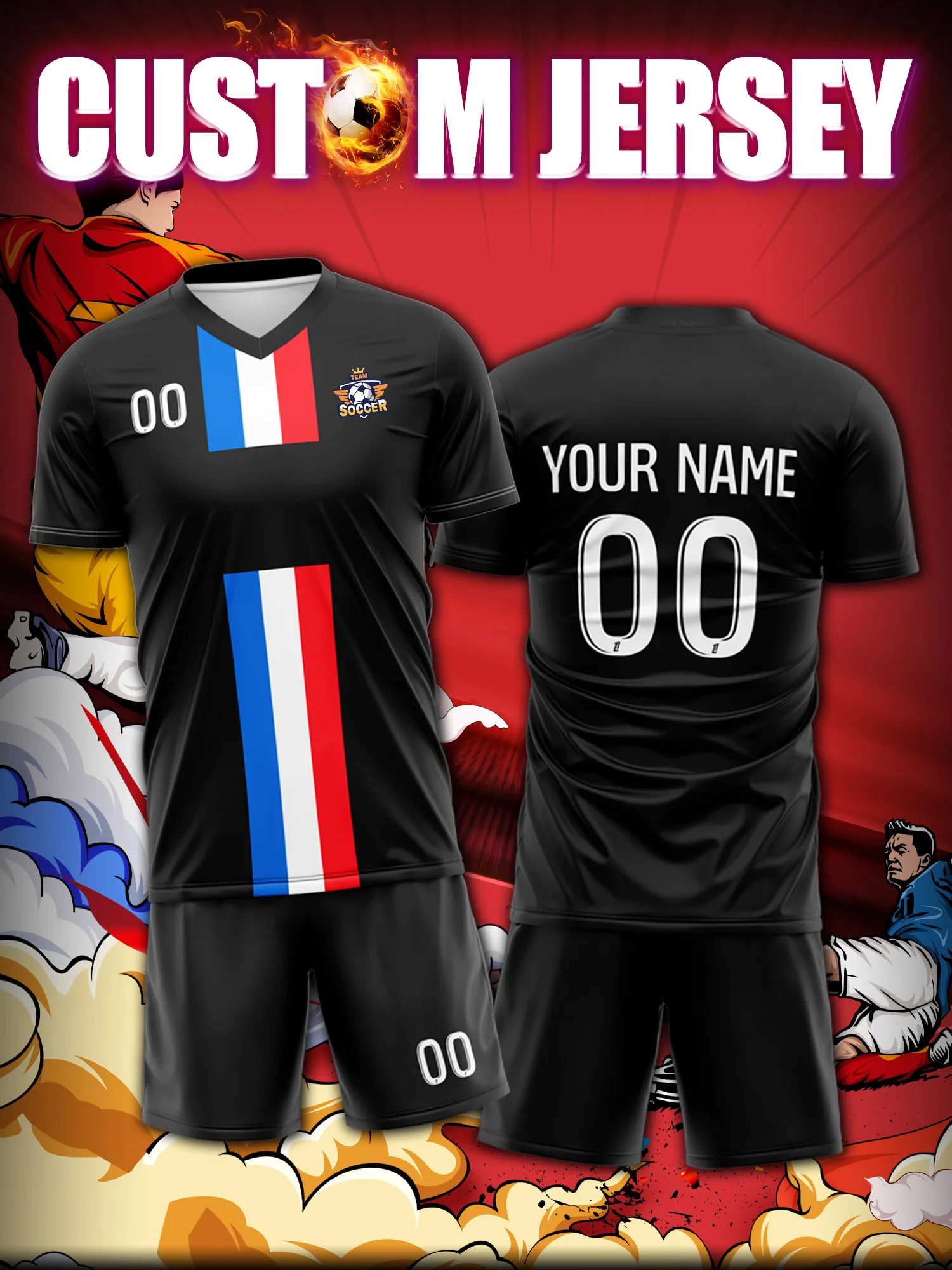 

Спортивные футболки с V-образным вырезом для мужчин и женщин 2026 года с индивидуальным нанесением имени и номера, быстросохнущие, модные, с технологией сублимации