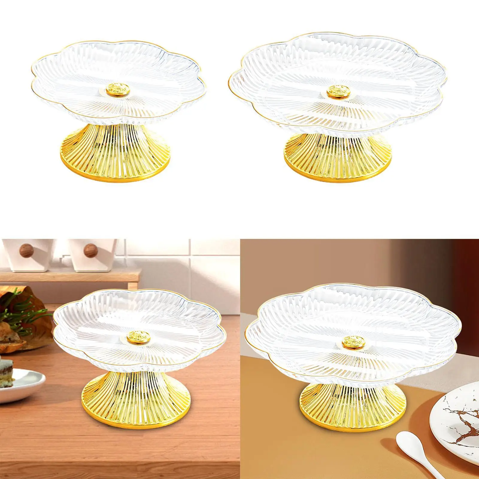 Snack Food Plate Modern Multipurpose Kitchen Storage Tray Decorative Tray for