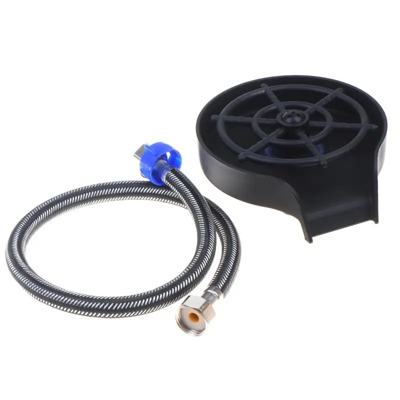 Lave-tasses haute pression avec connecteur fileté étanche en métal pour tuyau d'eau, idéal pour la maison, la cuisine, le bar, le café et les travaux de nettoyage