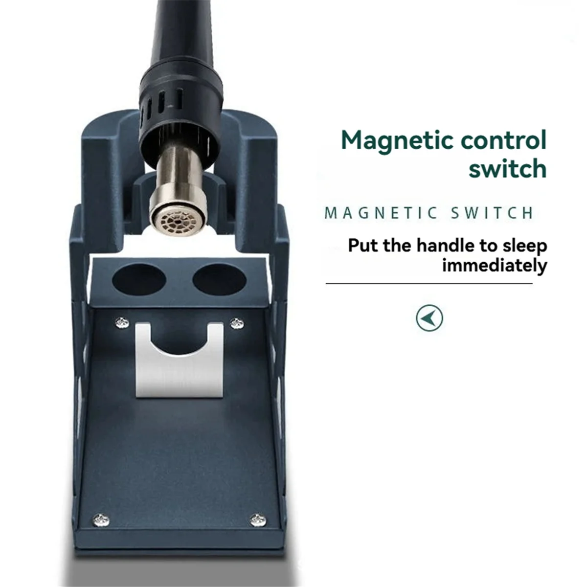 A002 Neue QUICK 861DW/855/857DW/957DW Heißer Luft Rework Station Griff Rahmen Halterung 861DW wind Griff Sitz Teile