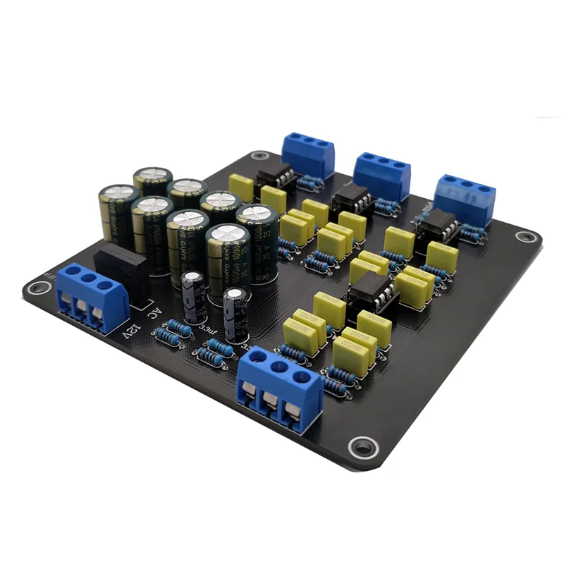 FORW-2X NE5532 Luidspreker Crossover Filter Dual-Channel 2.0 Stereo Hoge/Midden/Bas 3-Way DIY luidspreker Versterker Divider