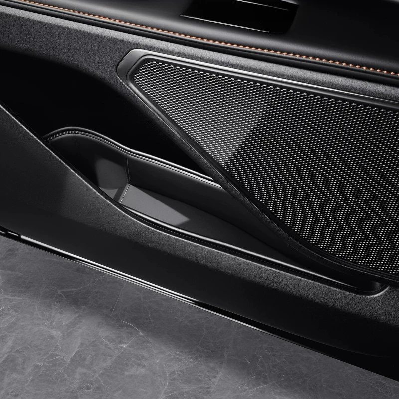 Door Slot Storage Pocket For Lincoln Nautilus Storage Bag Storage Organizer Car Interior Accessories Modification Supplies Tools