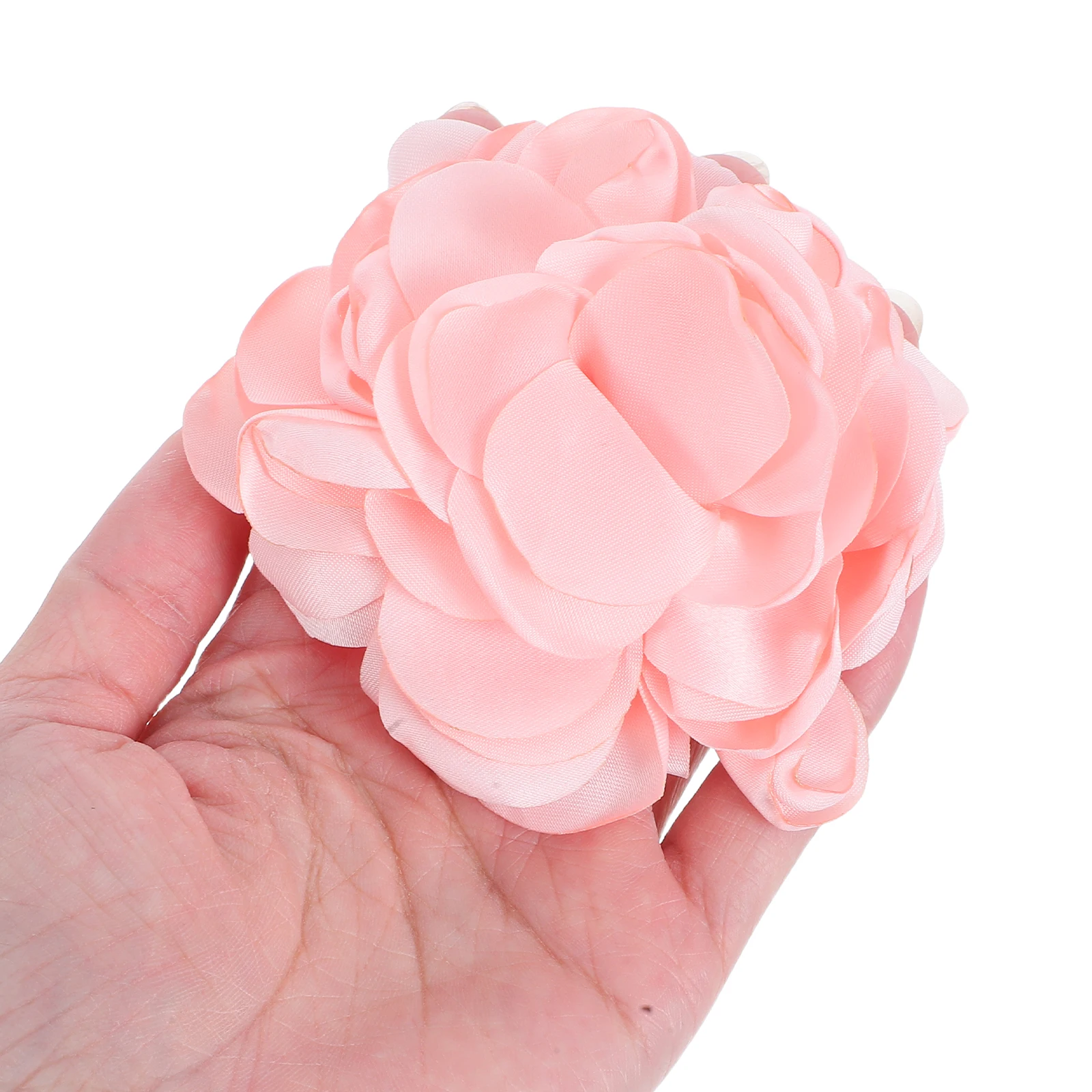 

2 Pairs Flower For Women Removable Floral Decorations Handmade High Heel Accessories Sandal Embellishments Wedding Party