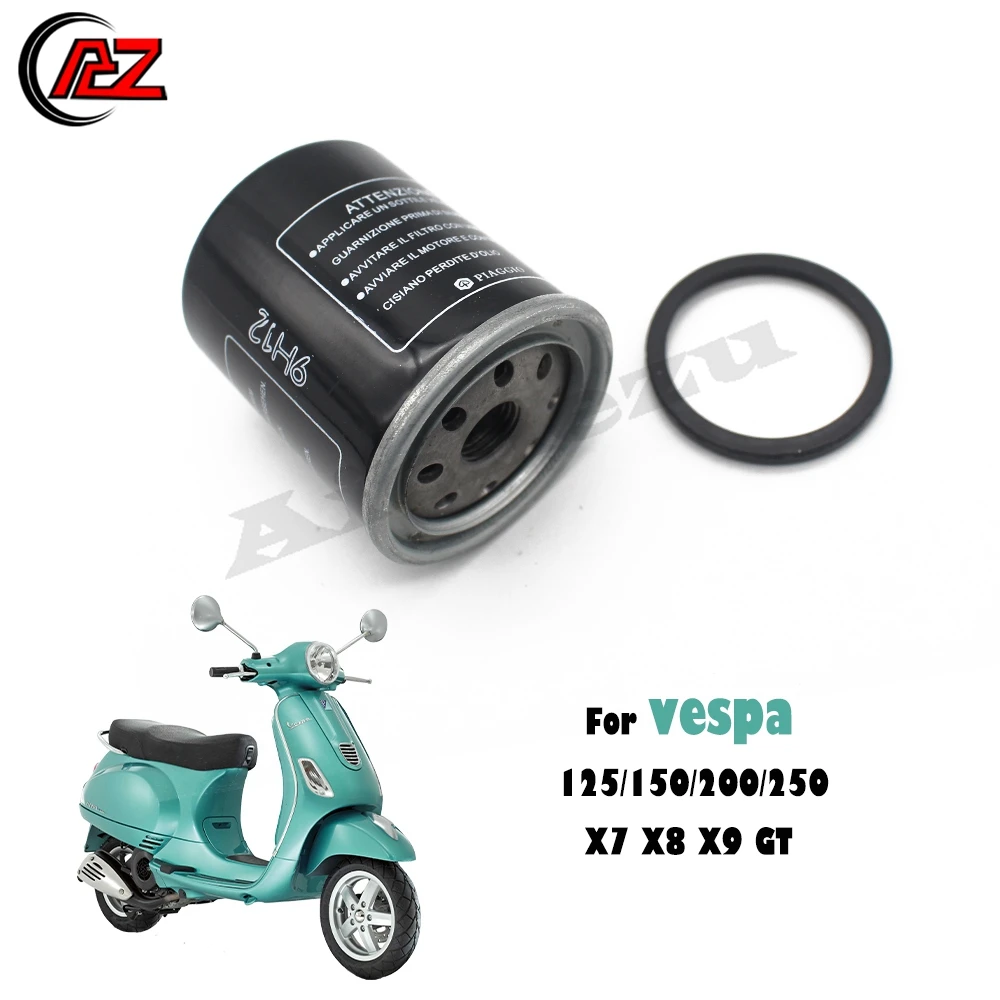 Motorcycle Oil Grid Filters Motorbike Oil Filter for  125 150 200 250  X7 X8 X9 GT Adiva Scooter 250 Atlantic