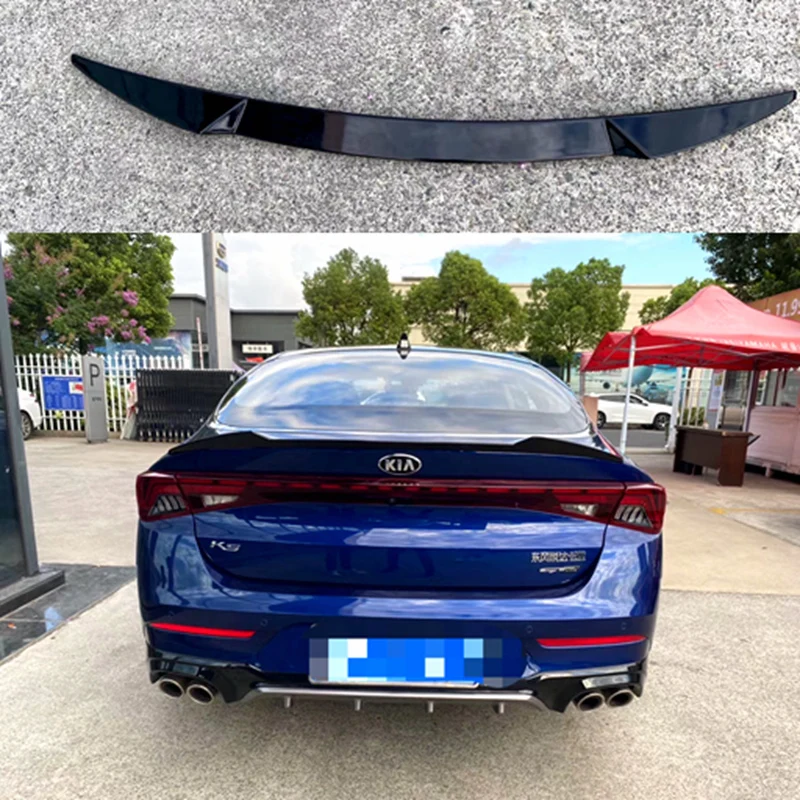 For New KIA K5 optima (DL3) spoiler 2020 2021 high material rear wing V style spoiler accessories body kit