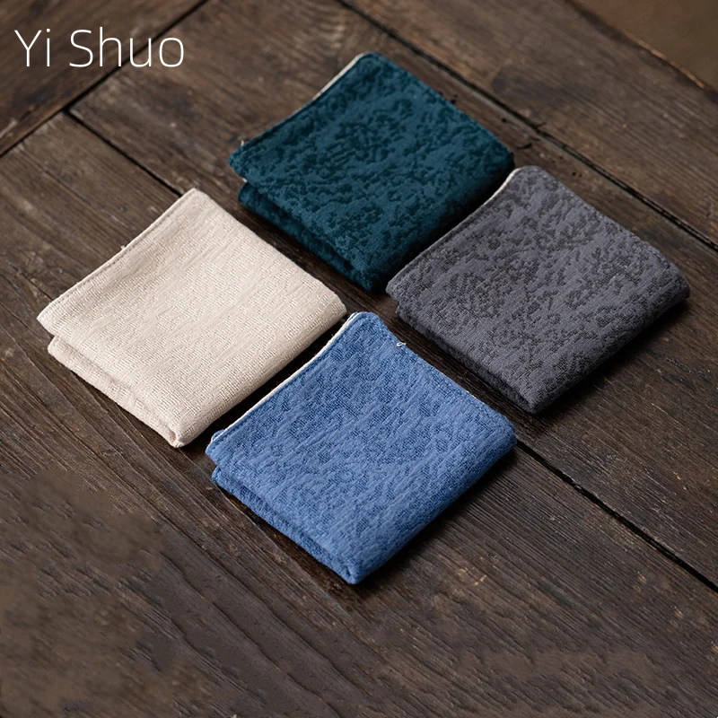 カンフーティタオル,吸収性,厚みのある布,お茶のテーブル,グラグパッド,ナプキンアクセサリー