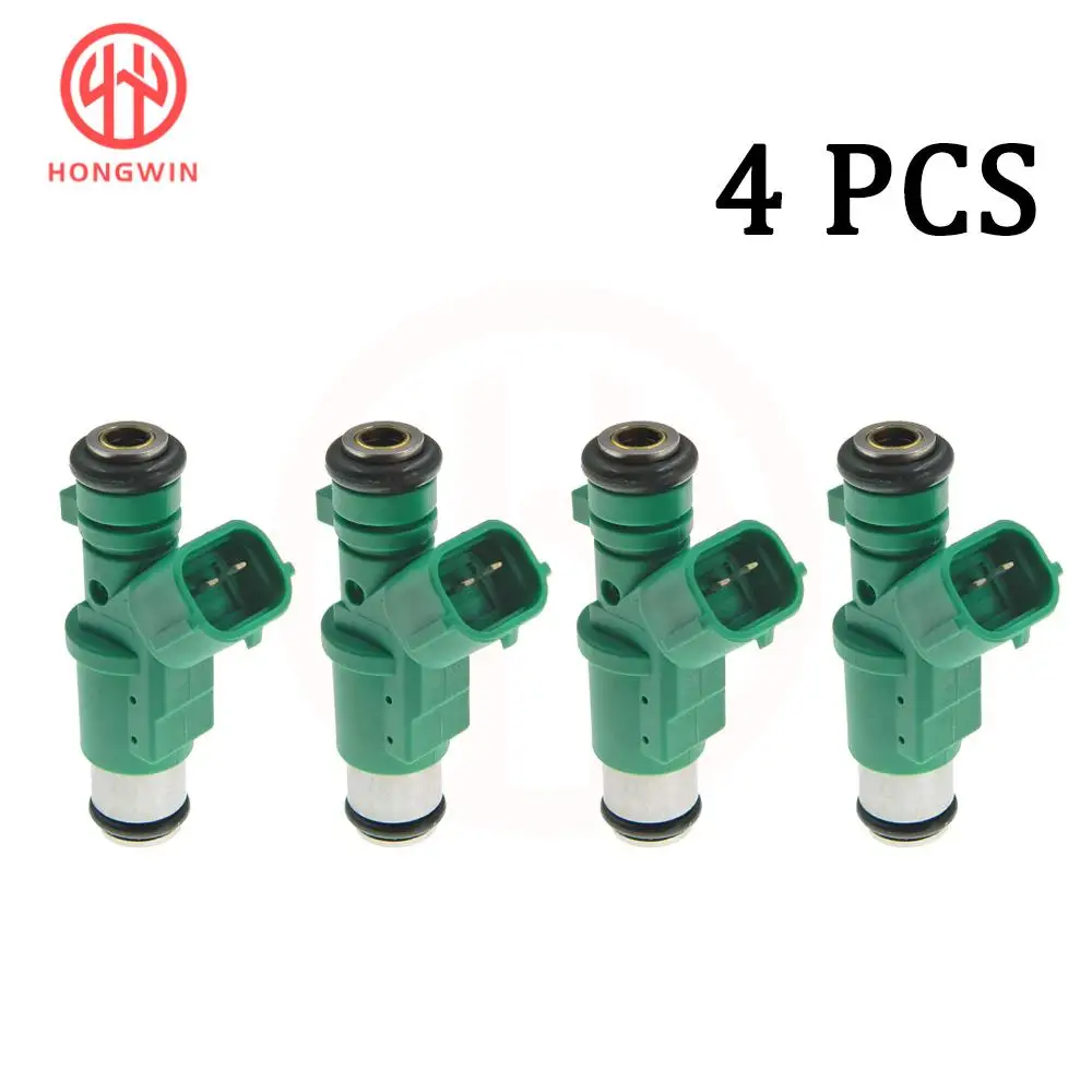 

HONGWIN 4 Pcs New Fuel Injector Nozzle OEM: 01F-023 1984G0 9655833580 01F023 For Citroen C3 C2 Nemo Peugeot 206 207 1007 Bipper