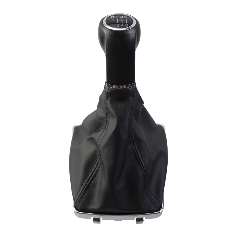 

6-speed Shift Knob Leather Shift Knob Dust-proof Feature Enhanced Aesthetic Appeal Exquisite Gearshift Lever For Astra III H