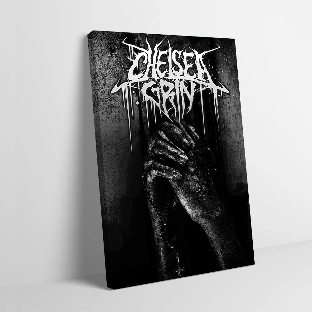 Chelsea Grin Metal Art 3 Poster Customizable Printed Canvas Painting for Pictures Wall Art Room Decorating Interior Decoration