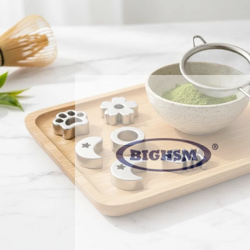 3Pcs Stainless Steel Matcha Sifter Set With Multiple Cute Shape Molds And Fine Mesh Perfect For Home Baking Matcha Making Coffe