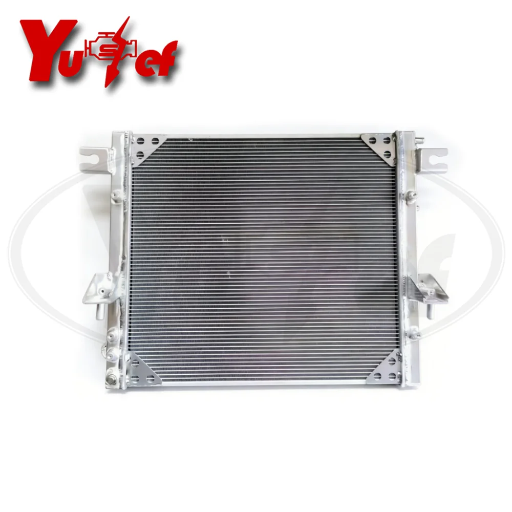 All aluminum radiator For JEEP WRANGLER JK 2.8L Turbo Diesel Auto Manual 2007-On MT 48mm # 55056634AB/68050144AA