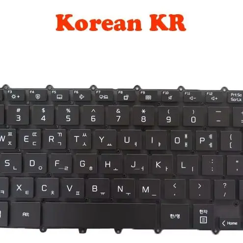 

Black Laptop With Backlit Keyboard For LG 14T90P 14T90Q 14Z90P 14DZ90P 14Z95P 14TD90N 14Z90T Korean KR No Frame New