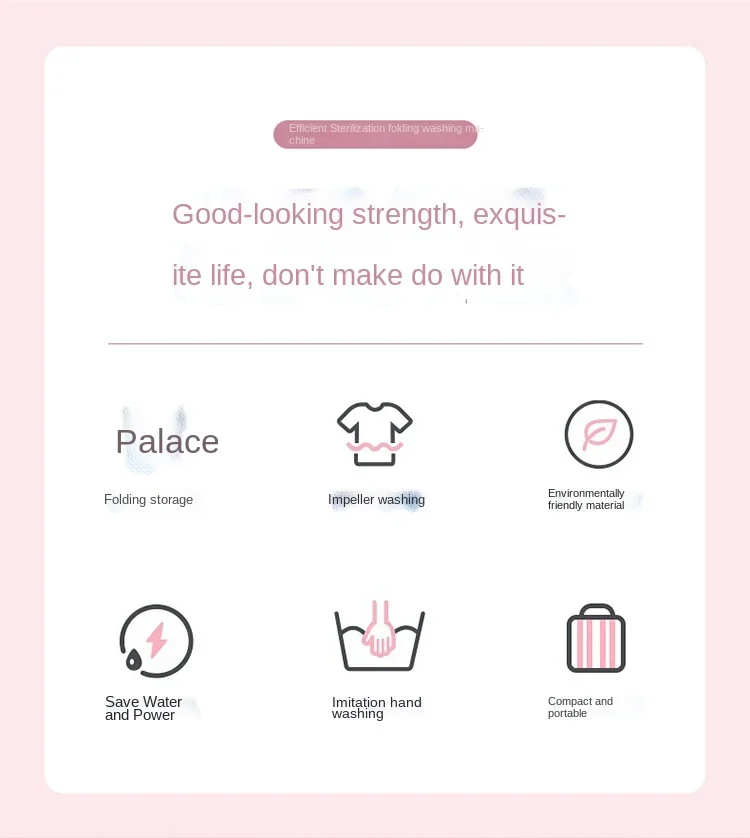 110v/220v Klapp Praktische Mini Waschmaschine Baby Unterwäsche Waschmaschine Halbautomatische Mini Haushalts Kleine Tragbare