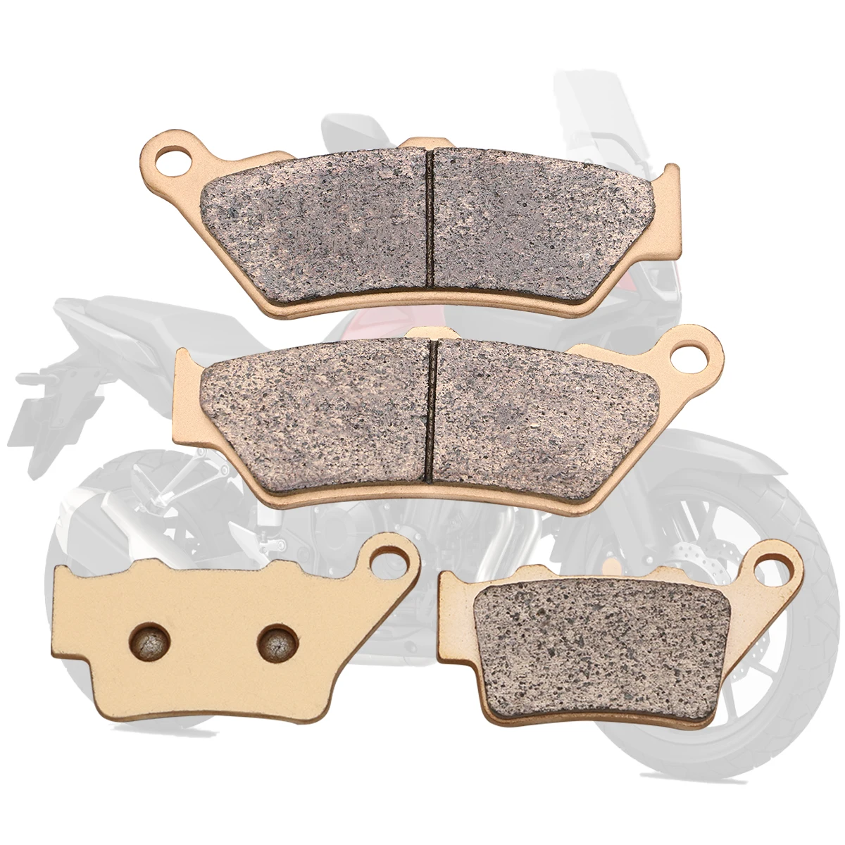 Motorcycle Front Rear Brake Pads For Honda CB500 1997-2003 NX500 NX650 Dominator SRL 650 FX650 effect 1999-2003 For Enduro R 690