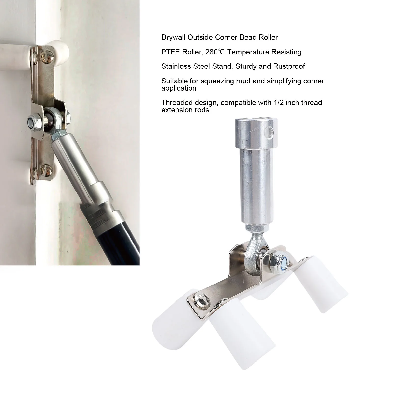 applicateur-de-profile-d'angle-exterieur-pour-cloison-seche-pour-le-pose-de-profiles-compatible-avec-une-perche-telescopique-filetee-de-1-2-pouce
