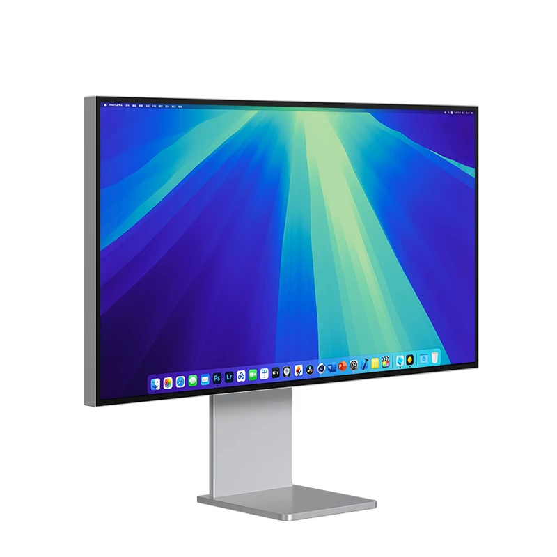 27-inch 4K 60Hz Display IPS 10Bit Desktop Computer Scherm contrastverhouding 2000:1 Type-C Aluminiumlegering metalen materiaal behuizing