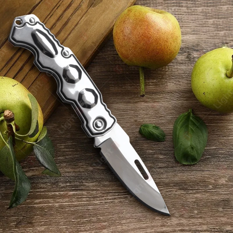 Stainless Steel Folding Fruit Knife Peeler Utility Knife for Meat Fruits Professional Kitchen Knives Household Cooking Tool