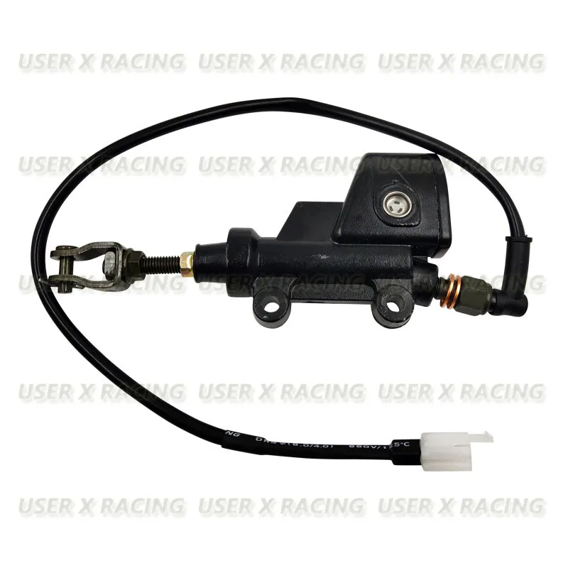 USERX Motorcycle modification accessories rear brake pump hydraulic straight line oil brake foot brake For CFMOTO ATV