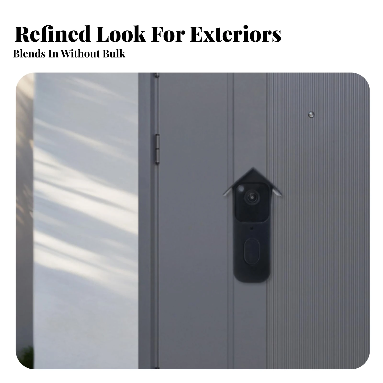 Chime Cover with Roof Weatherproof Chime Cover Silicone Skin Flexible Long-Lasting for Homeowners, Outdoor, Home Entrance