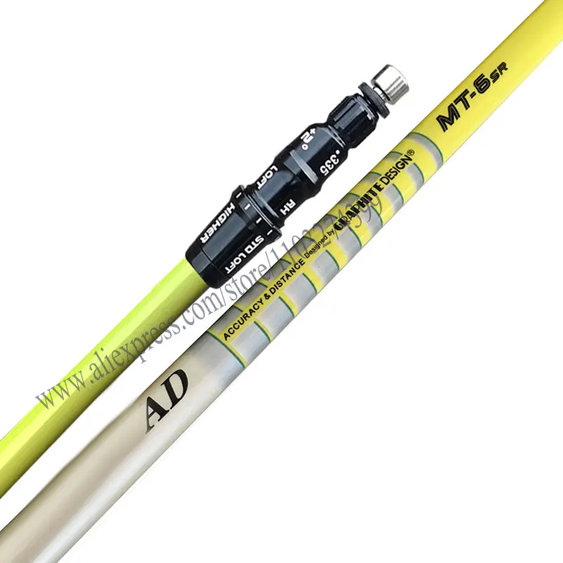 Golf Shaft AD MT-6 Graphite Shaft Golf Wood Driver Shaft Series Free Assembly Sleeve and Golf Grips 5R/5S Flex