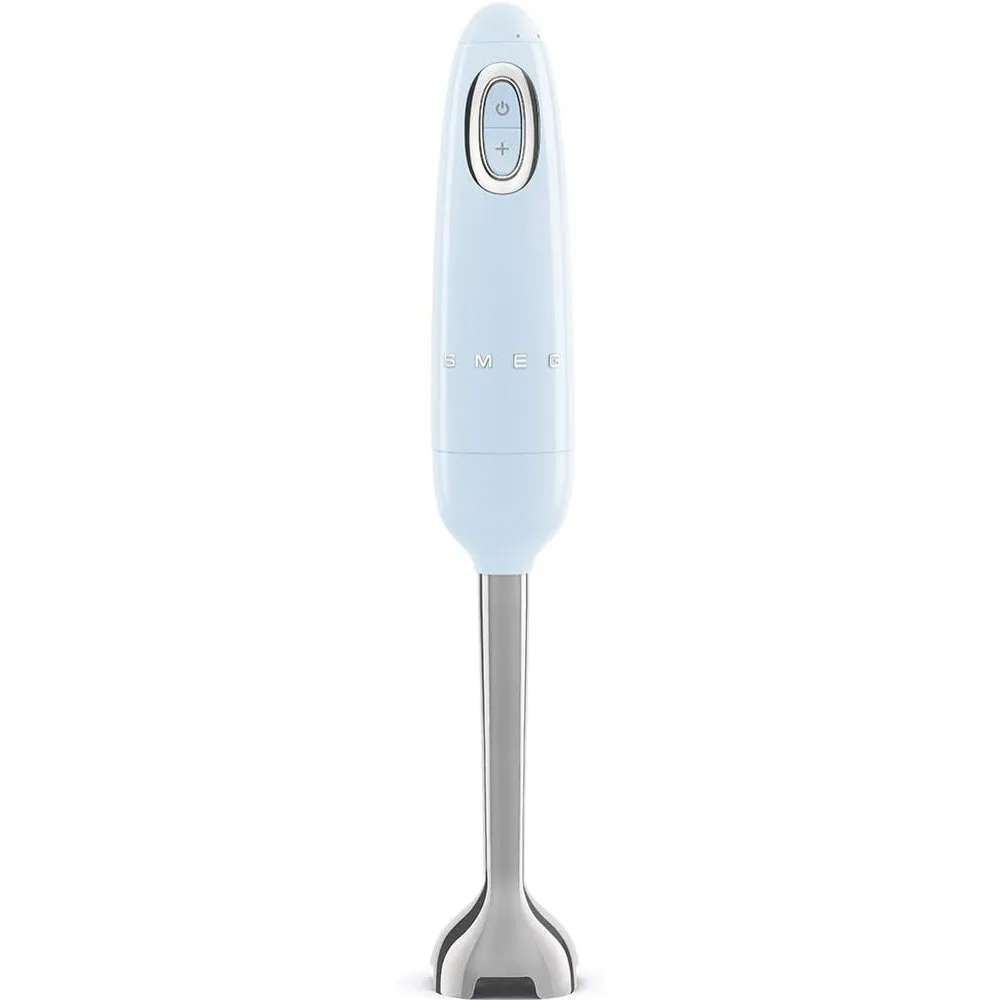 

Handheld Immersion Blender 5 Speeds with Turbo Boost Stainless Steel Blades Nonslip Ergonomic Handle