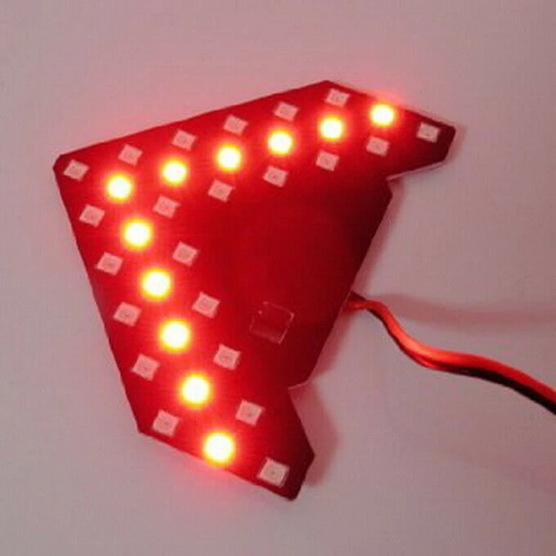 Picture 7: 2Pcs Red 33-SMD Sequential LED Arrows for Turn Signal Lights Main in Car Light