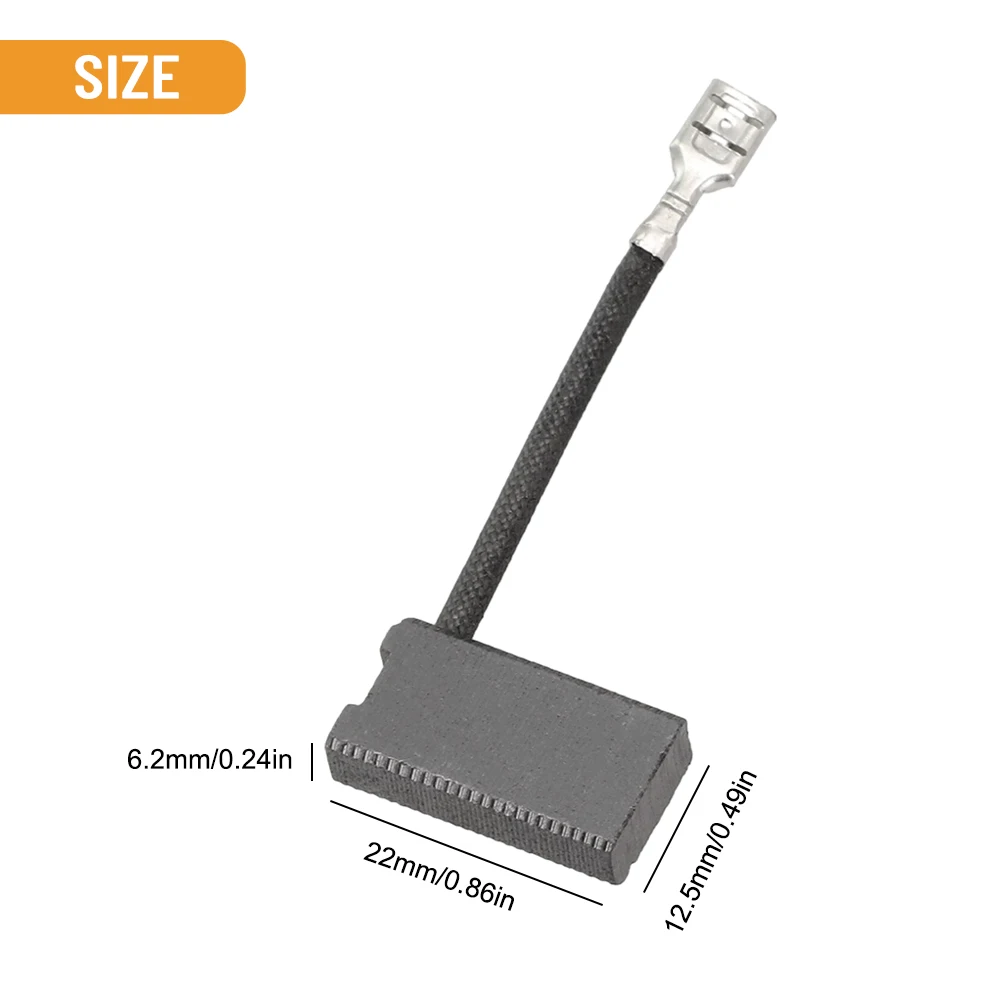 

Moter Carbon Brush Circular Saws 381028-08 For DW368 Circular Saw For DW703 Miter Saw 2pcs 381028-02 Practical