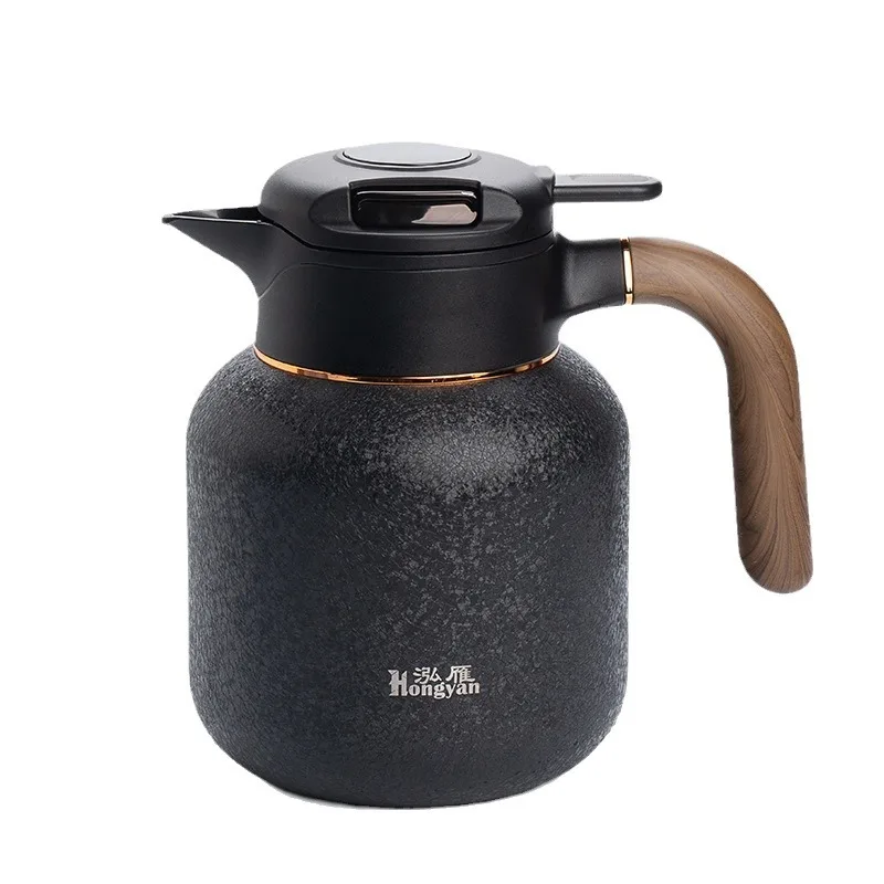 Pure Titanium Stewed Tea Pot Temperature Display Stuffy Brewing Kettle Tea Water Separation Tea Insulation Pot Water Bottles