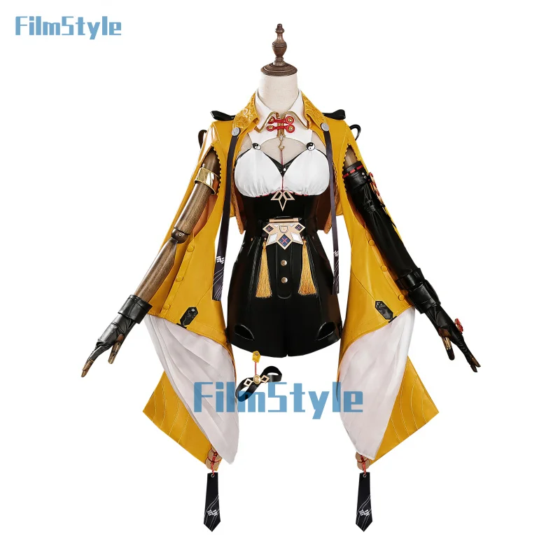

Zenless Zone Zero Yixuan Cosplay Costume Uniform Halloween Carnival Party Christmas Play Role Clothes Clothing for Women