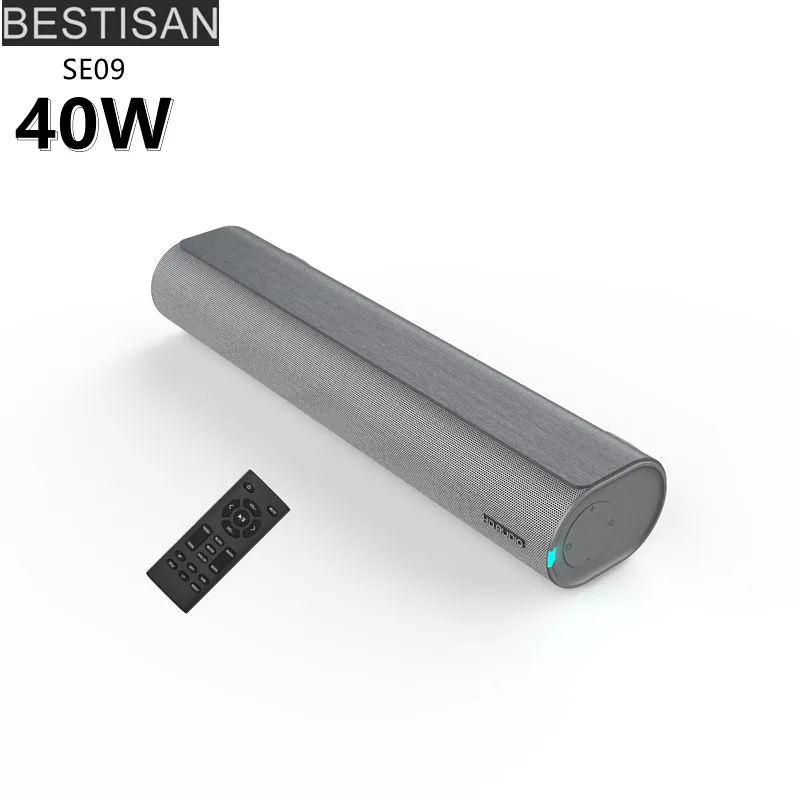 BESTISAN Wall-mounted Sound Bar for TV PC Wireless Bluetooth Speaker Home Theater Sound System HDMI-ARC/optical/coaxial /AUX/USB