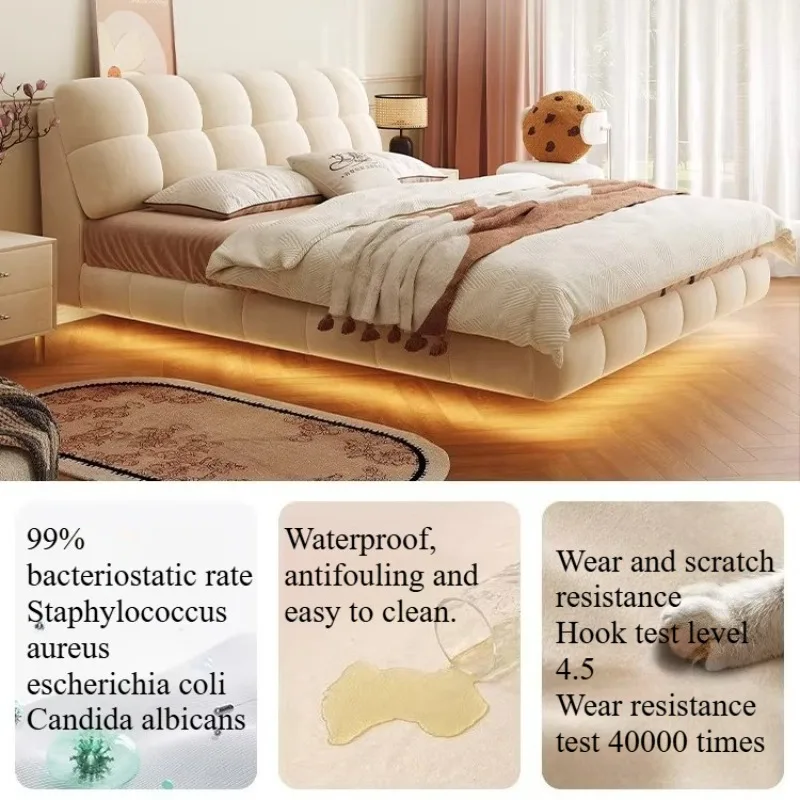 Nightstands Minimalist Bed Fancy Unique Modern Queen Size Bed Twin Headboard Muebles Para Dormitorio Furniture Accessories