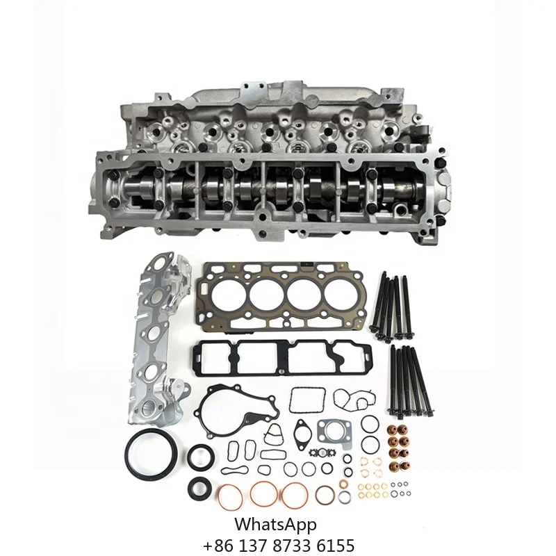 DV6 8V Diesel Engine Complete Cylinder Head And Gasket AV6Q6C032AA 9676157680 Overhausl Rebuilt Kit For Citroen Peugeot 308 1.6