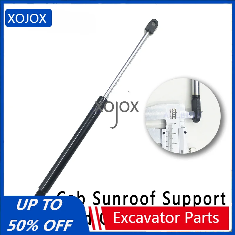 XOJOX Excavator Accessories For KOMATSU PC60 130 200 240 300-7/8 Cab Sunroof Support Rod Gas Spring Interior Accessories