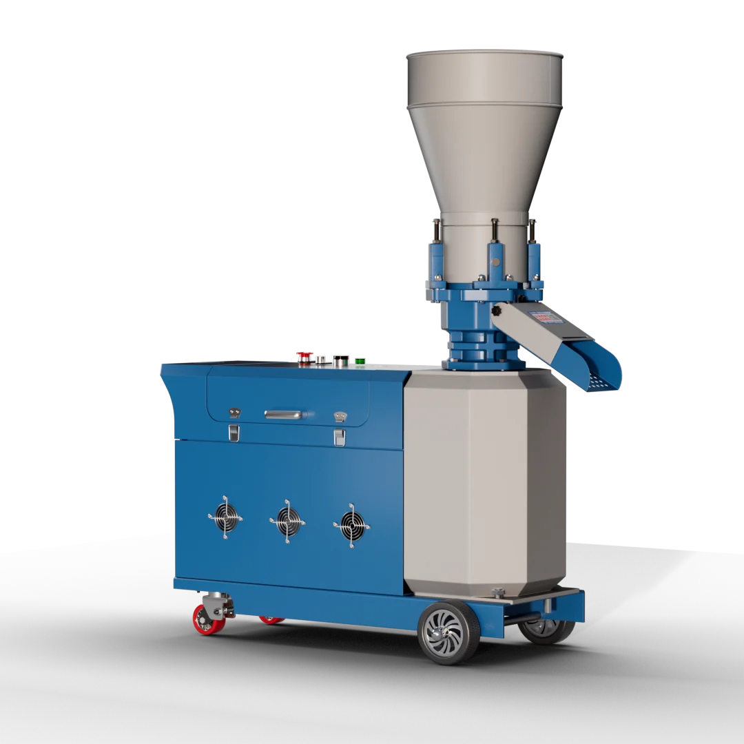 JINGLAI New Steel Lithium Battery 60V45A Pellet Mill Cow Sheep Chicken Feed Pellet Machine Feed Processing Machine
