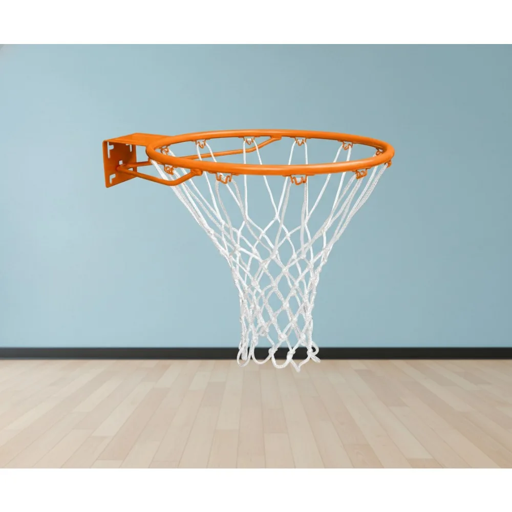 

18-дюймовое стальное баскетбольное кольцо — фиксированный/разрывной обод для крепления подъездной дороги и гаража